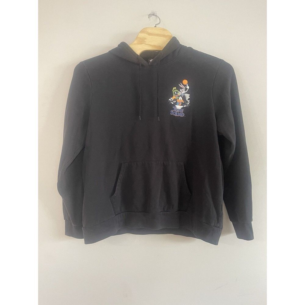 Space Jam Hoodie XXL Black Tune Squad Long‎ Sleeve